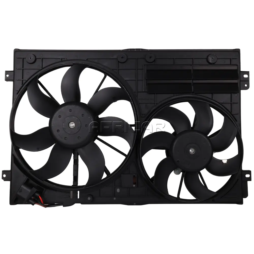 RADIATOR FAN ASSY (2 FANS) VW GOLF V/VI/1.6/2.0/GTI